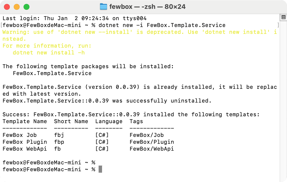 backend cli