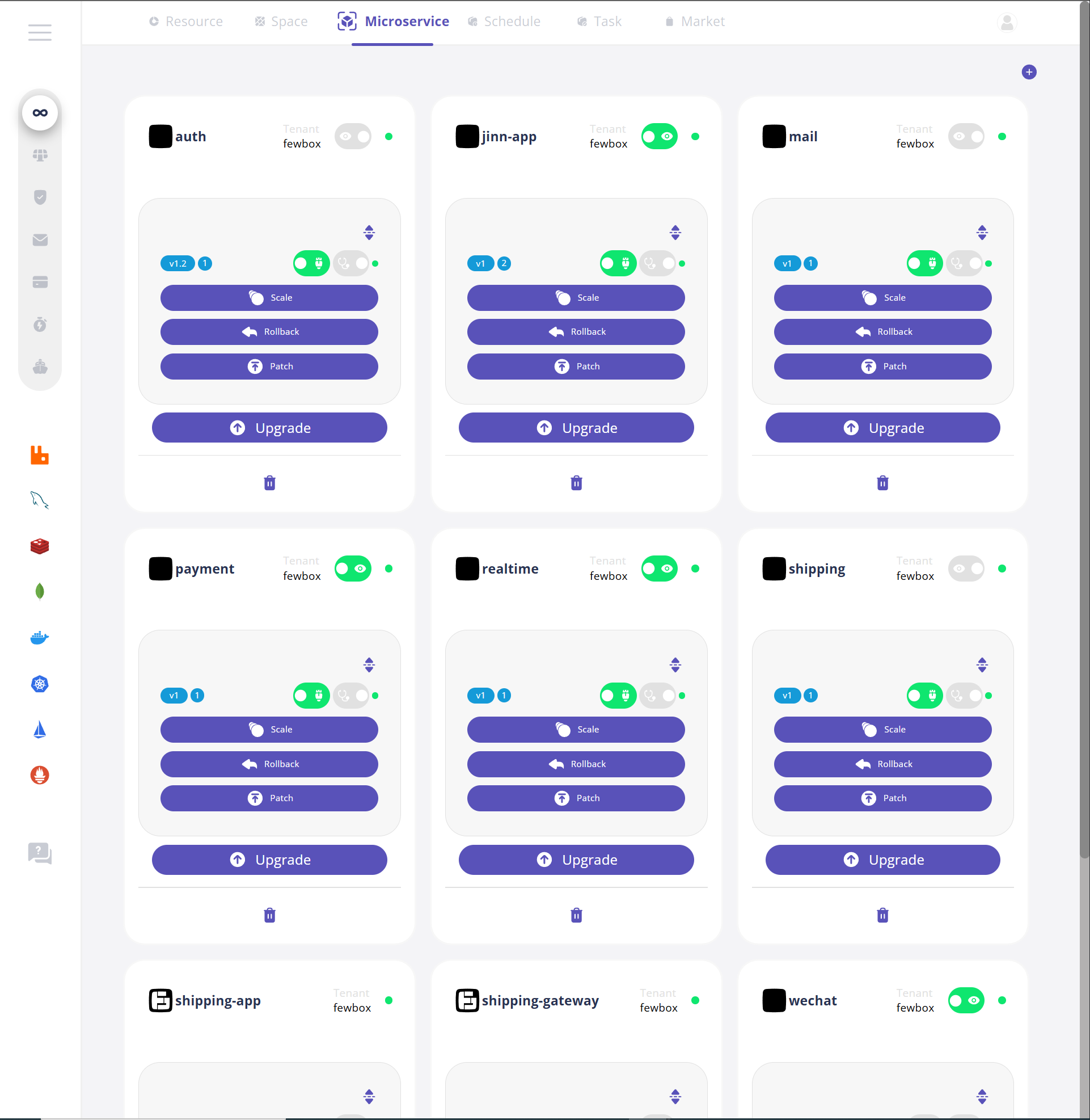 shipping microservice